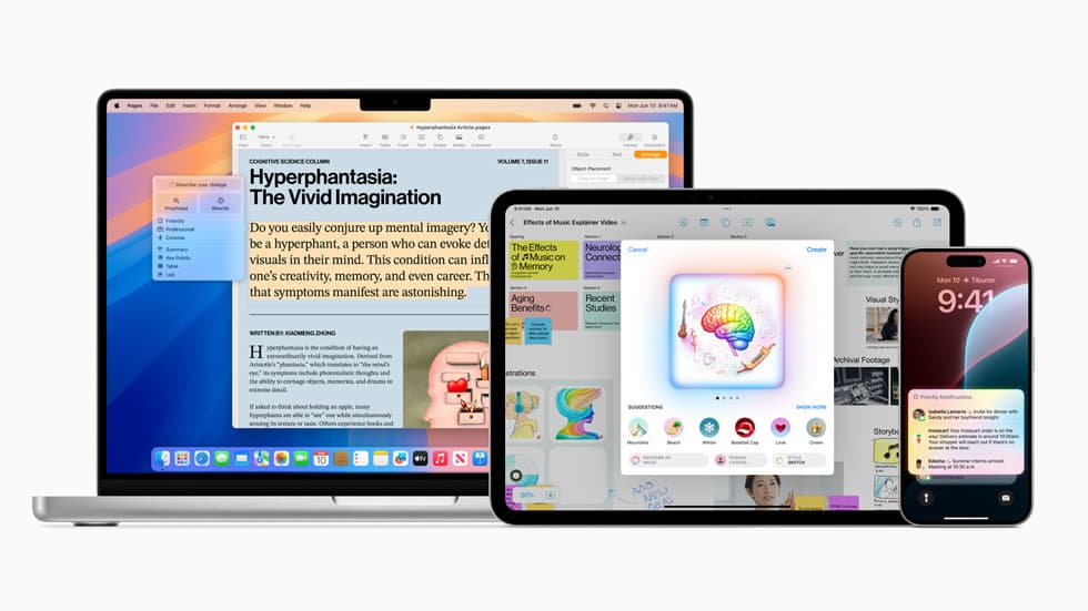 Apple Unveils Apple Intelligence AI Suite